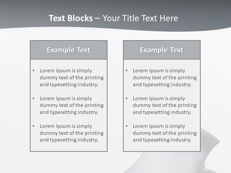 Generated Puzzle Dots PowerPoint Template