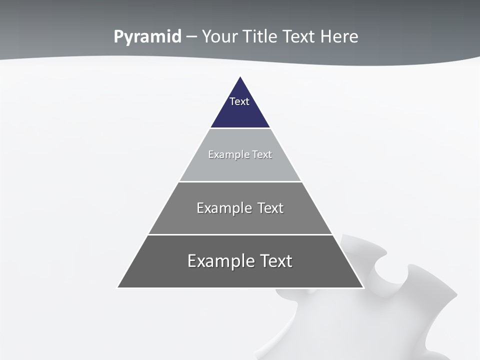 Generated Puzzle Dots PowerPoint Template