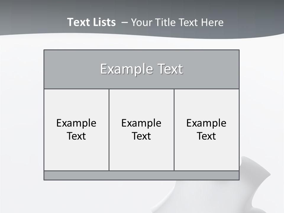 Generated Puzzle Dots PowerPoint Template