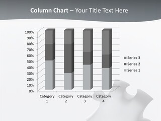 Generated Puzzle Dots PowerPoint Template