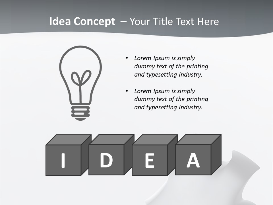 Generated Puzzle Dots PowerPoint Template