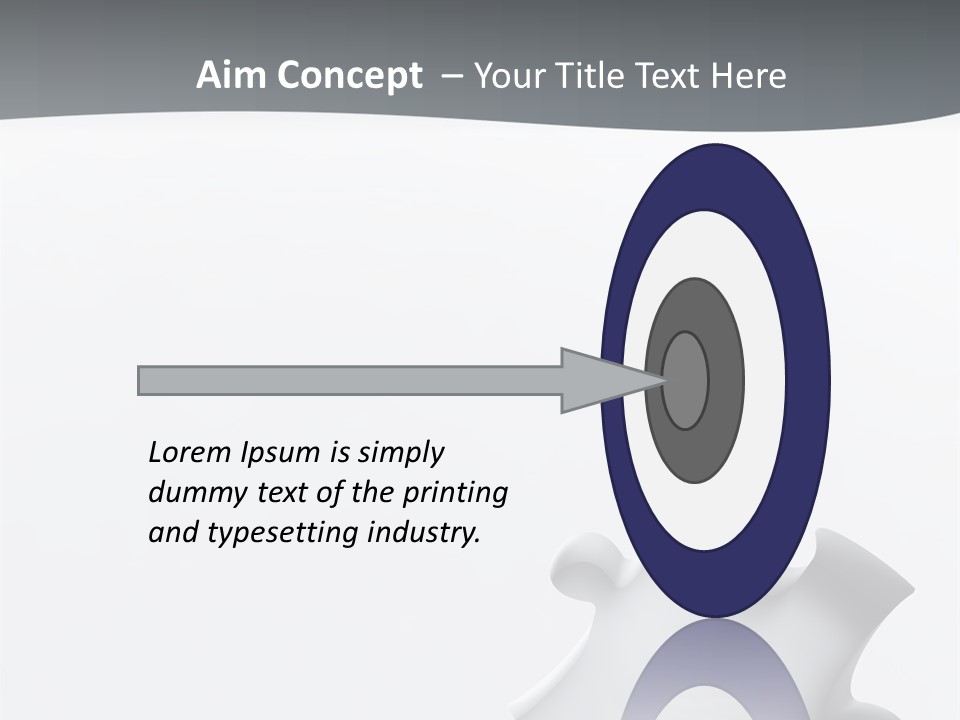 Generated Puzzle Dots PowerPoint Template