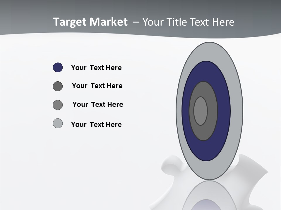 Generated Puzzle Dots PowerPoint Template