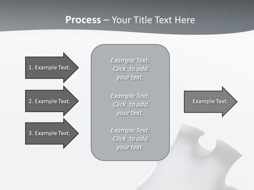 Generated Puzzle Dots PowerPoint Template