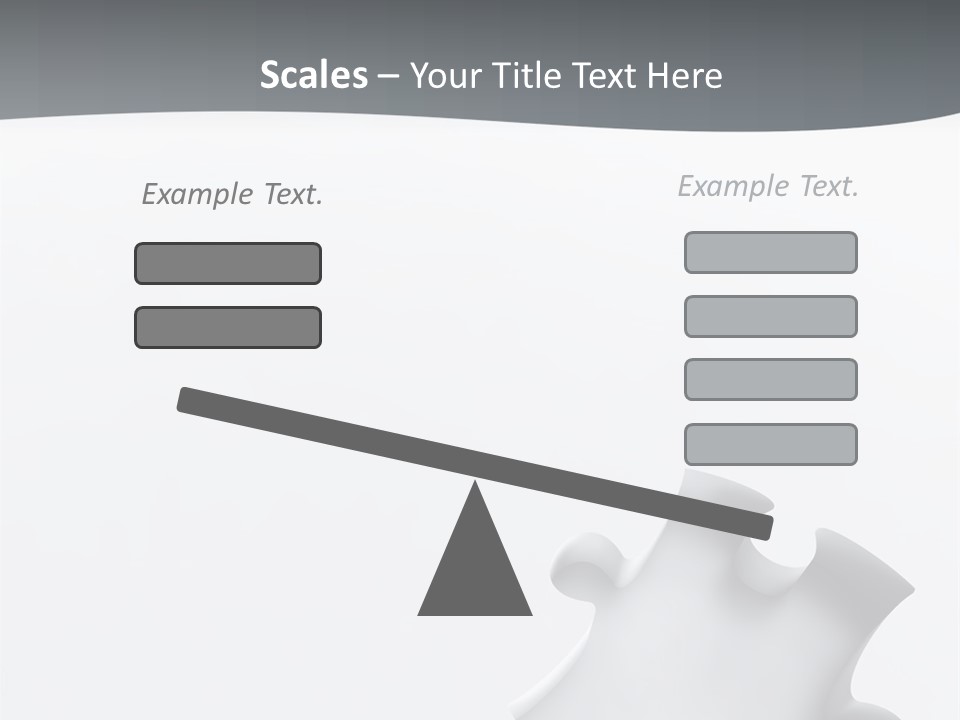 Generated Puzzle Dots PowerPoint Template