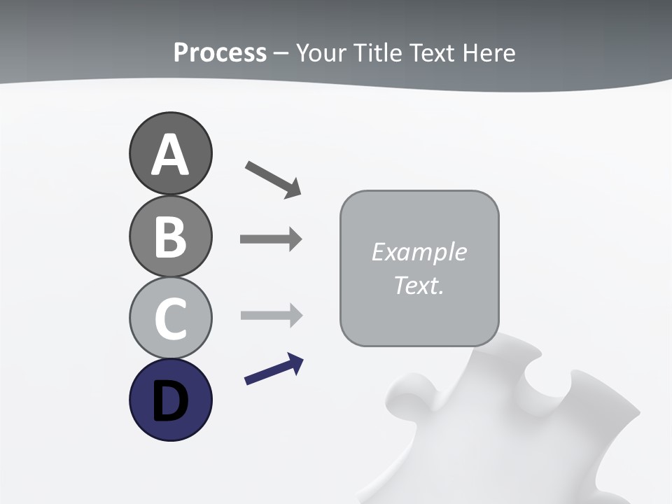 Generated Puzzle Dots PowerPoint Template