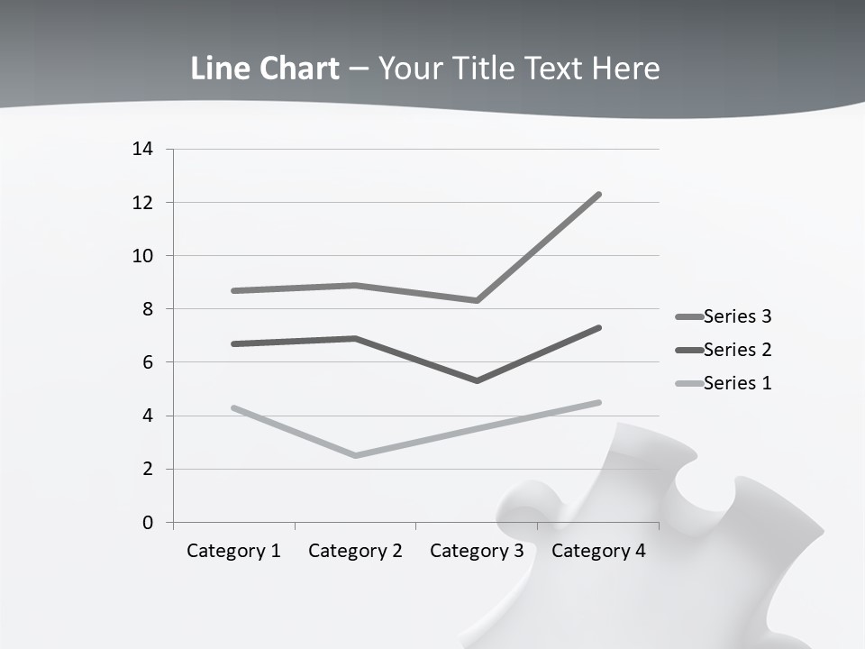 Generated Puzzle Dots PowerPoint Template
