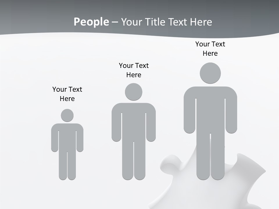 Generated Puzzle Dots PowerPoint Template