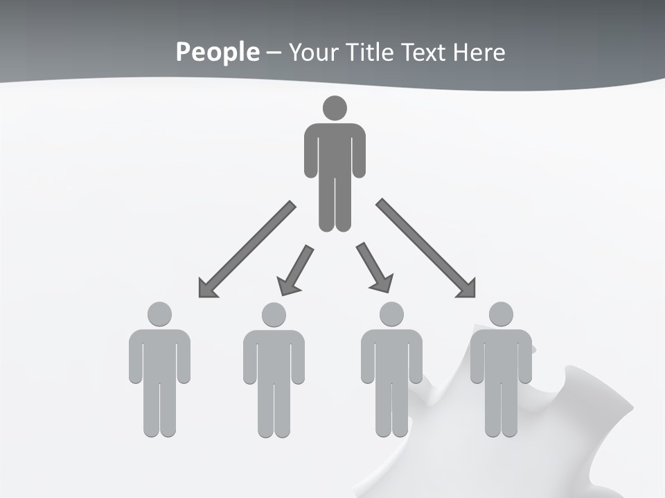 Generated Puzzle Dots PowerPoint Template