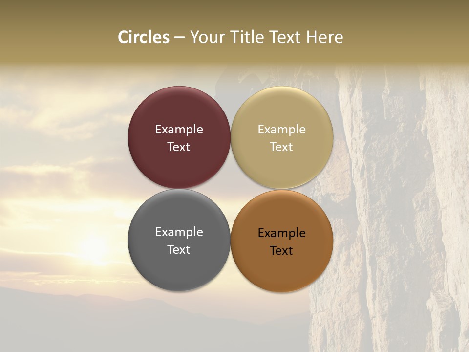 Natural Sport Young PowerPoint Template