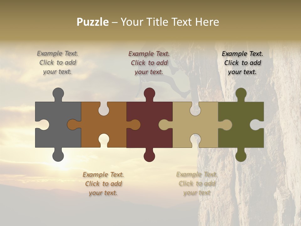 Natural Sport Young PowerPoint Template