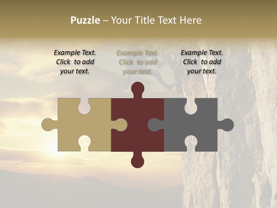 Natural Sport Young PowerPoint Template