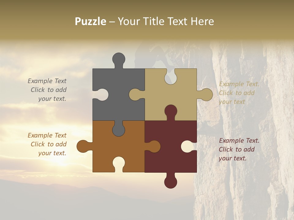 Natural Sport Young PowerPoint Template