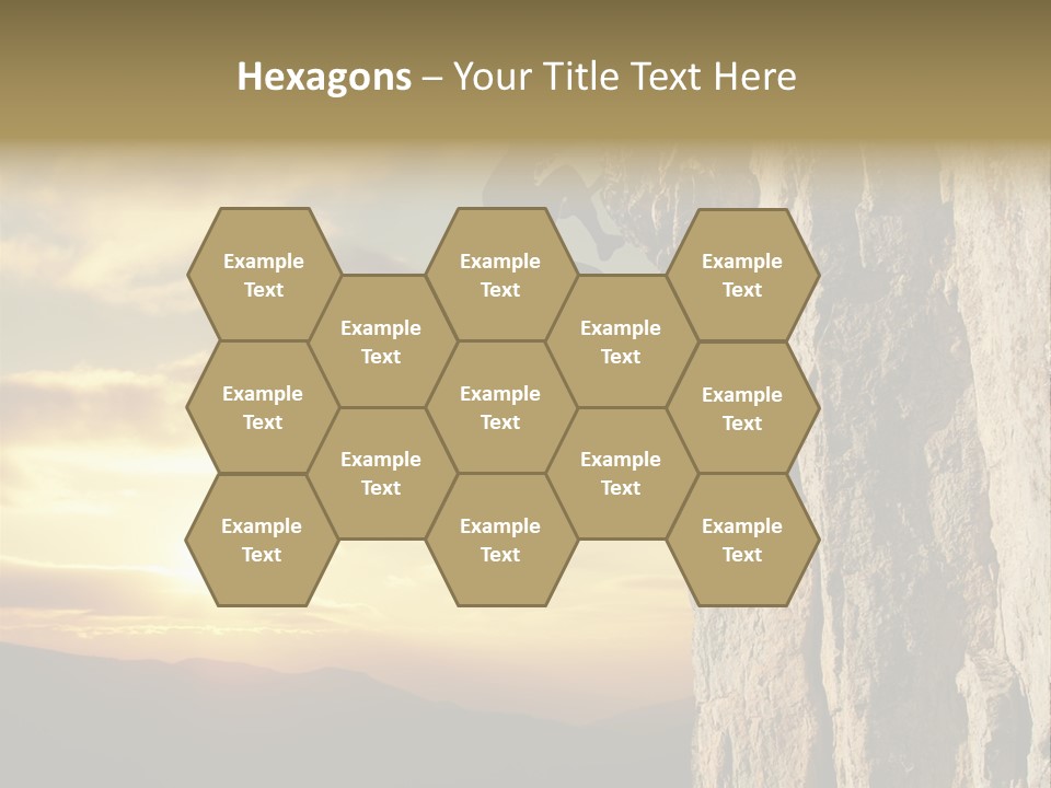 Natural Sport Young PowerPoint Template