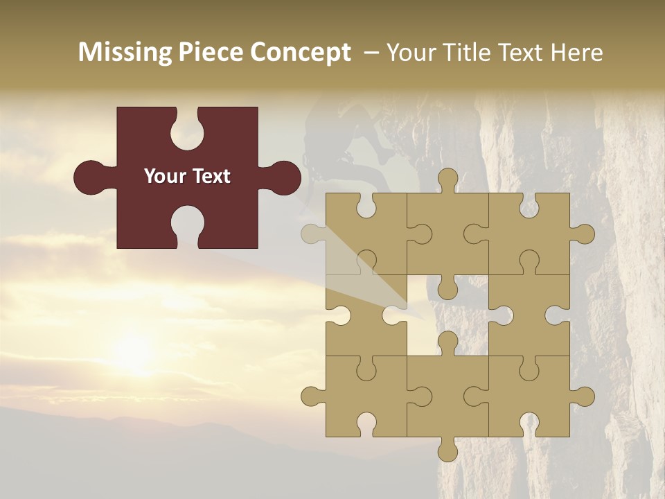 Natural Sport Young PowerPoint Template