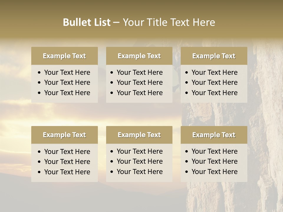 Natural Sport Young PowerPoint Template