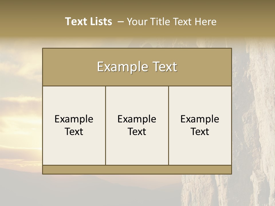 Natural Sport Young PowerPoint Template