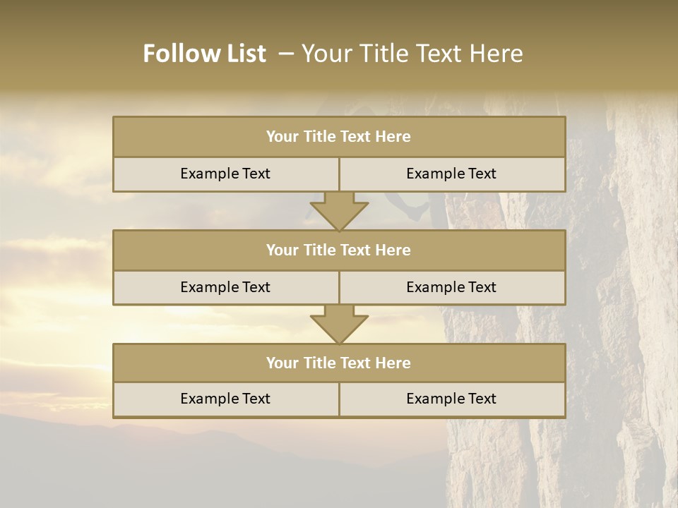 Natural Sport Young PowerPoint Template
