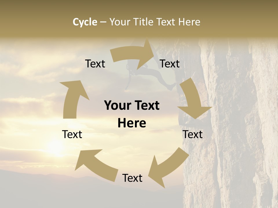 Natural Sport Young PowerPoint Template
