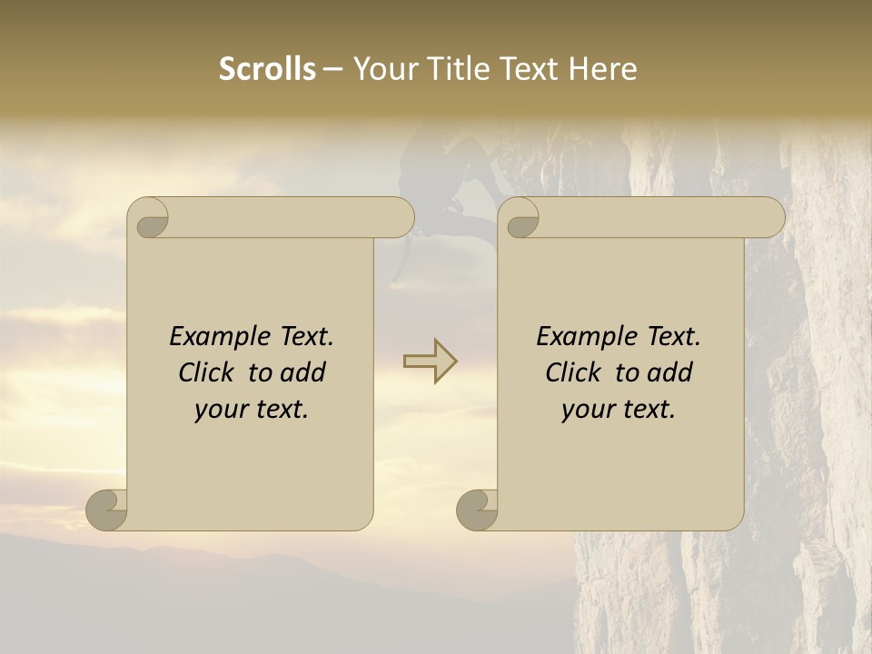 Natural Sport Young PowerPoint Template