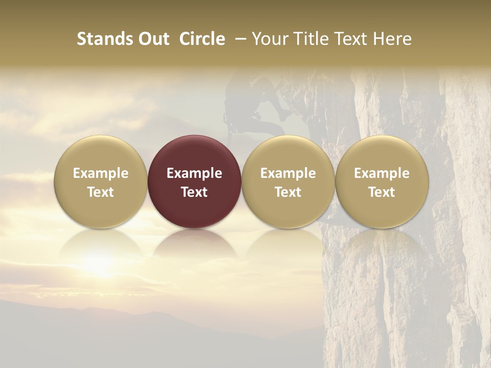 Natural Sport Young PowerPoint Template