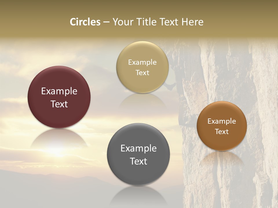 Natural Sport Young PowerPoint Template