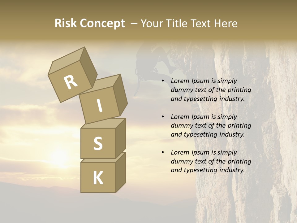 Natural Sport Young PowerPoint Template