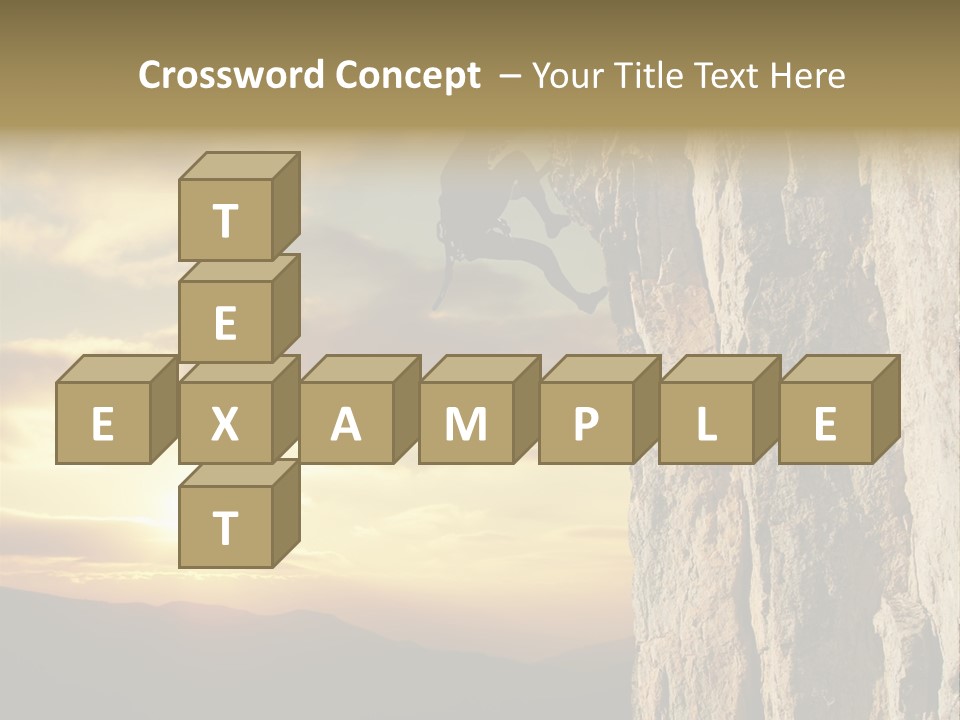 Natural Sport Young PowerPoint Template