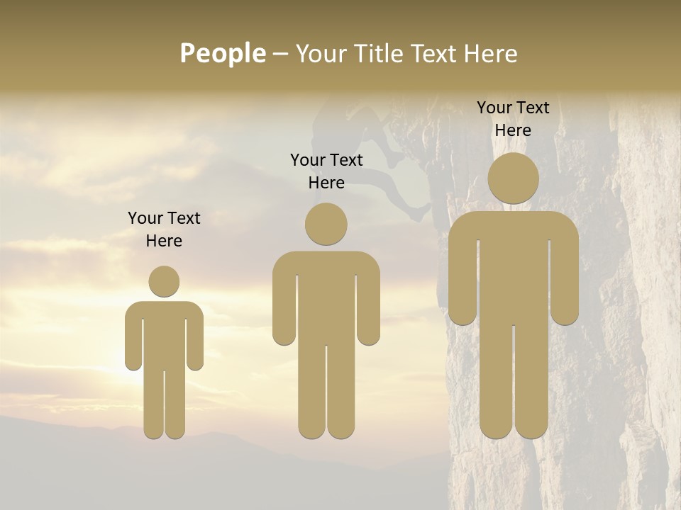 Natural Sport Young PowerPoint Template