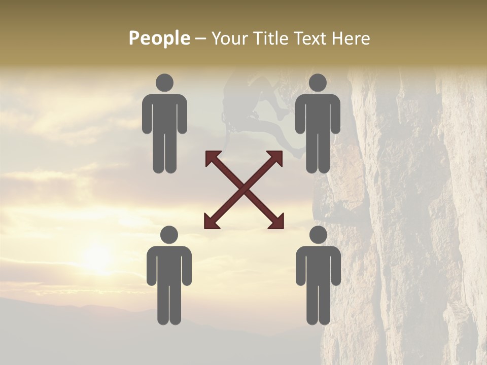 Natural Sport Young PowerPoint Template