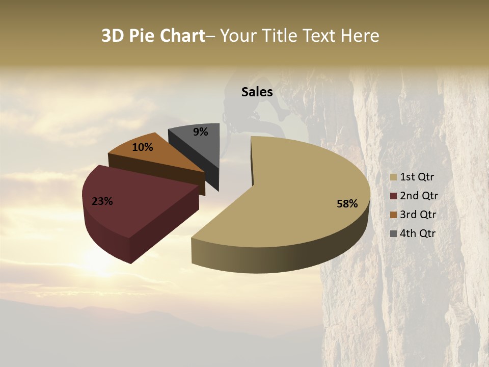 Natural Sport Young PowerPoint Template