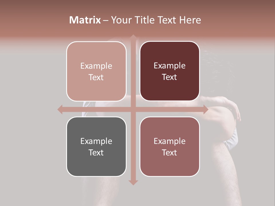 Together Copy Woman PowerPoint Template