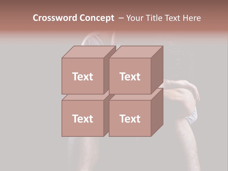 Together Copy Woman PowerPoint Template