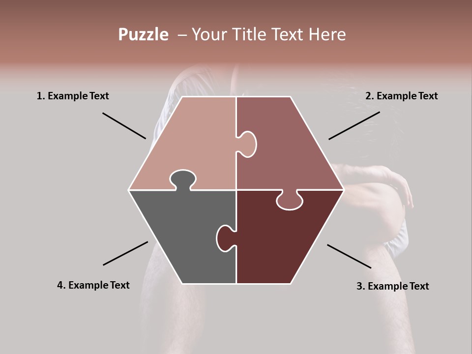 Together Copy Woman PowerPoint Template