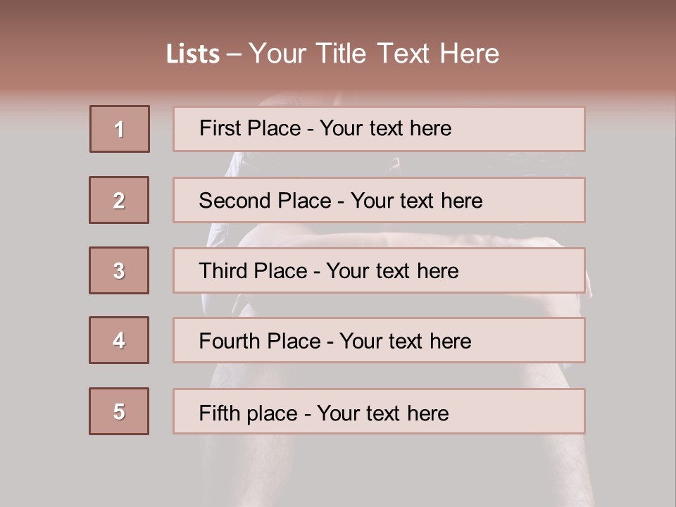 Together Copy Woman PowerPoint Template