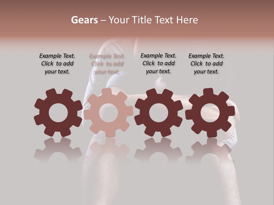 Together Copy Woman PowerPoint Template