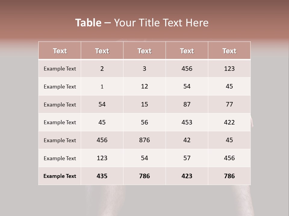 Together Copy Woman PowerPoint Template