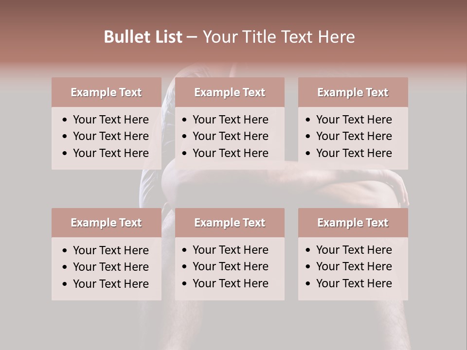 Together Copy Woman PowerPoint Template