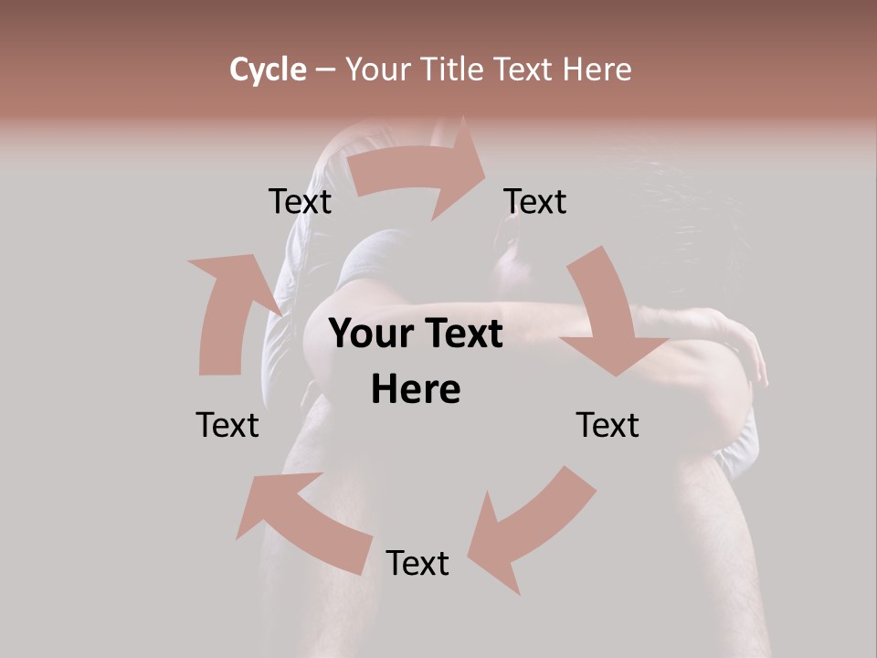 Together Copy Woman PowerPoint Template