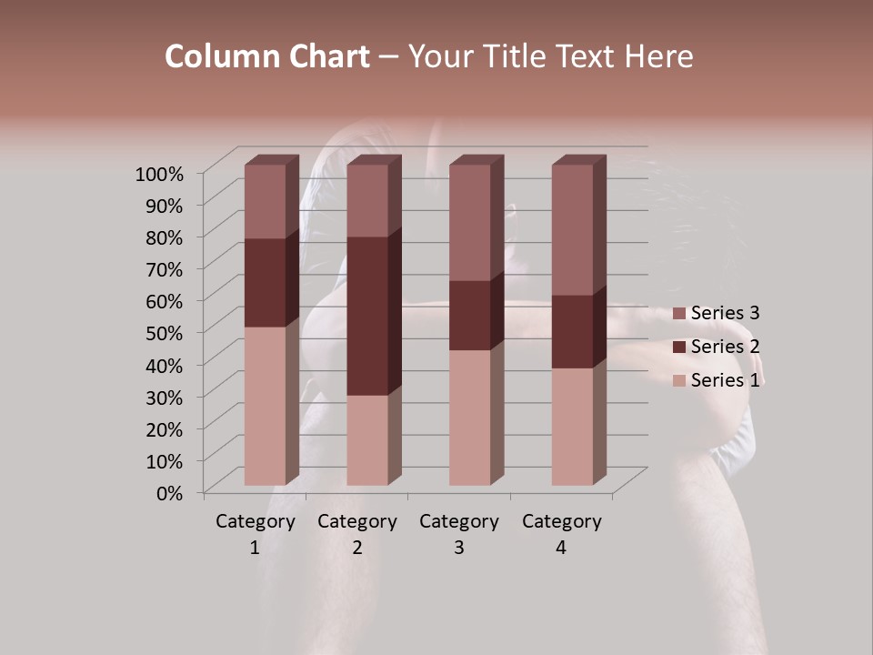 Together Copy Woman PowerPoint Template