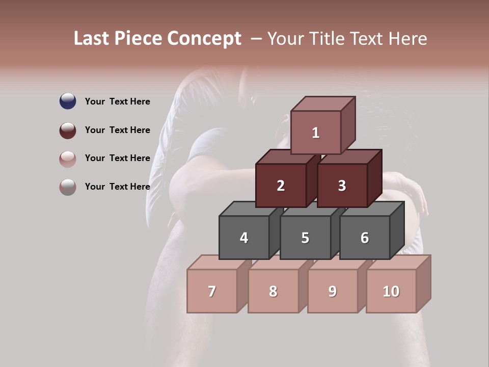 Together Copy Woman PowerPoint Template