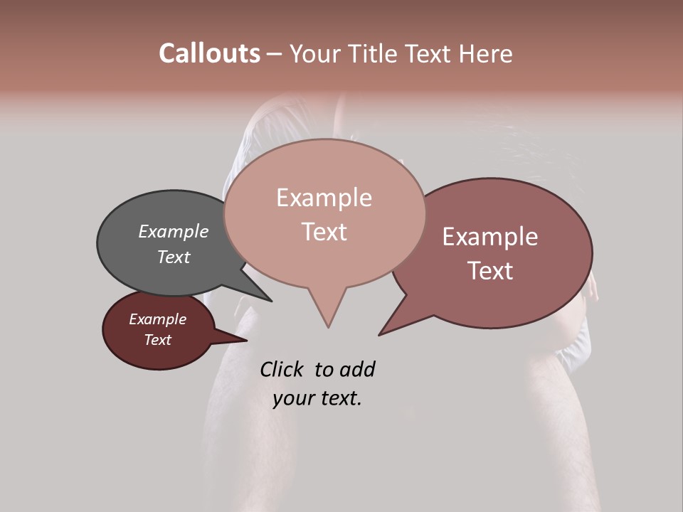 Together Copy Woman PowerPoint Template