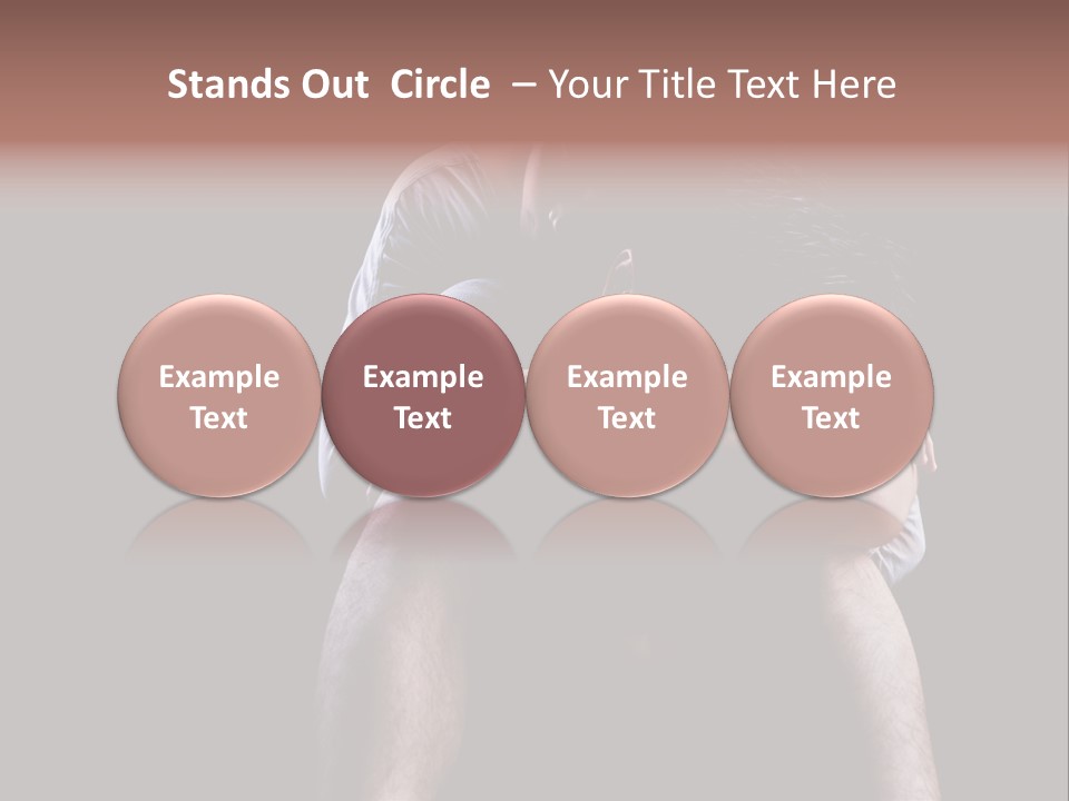 Together Copy Woman PowerPoint Template