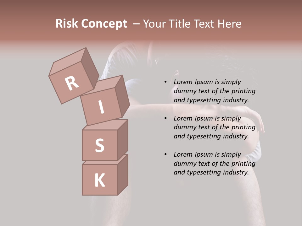 Together Copy Woman PowerPoint Template