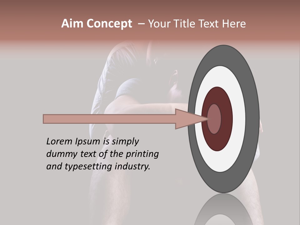 Together Copy Woman PowerPoint Template