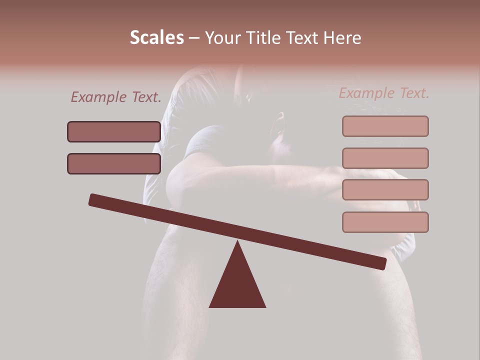 Together Copy Woman PowerPoint Template