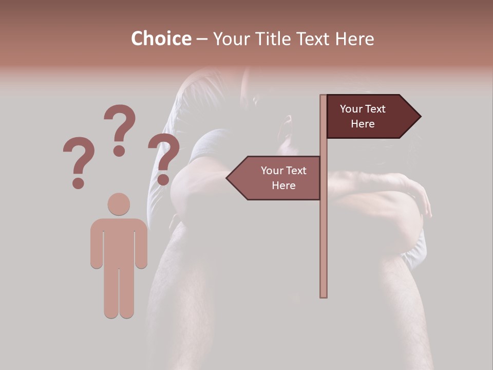 Together Copy Woman PowerPoint Template