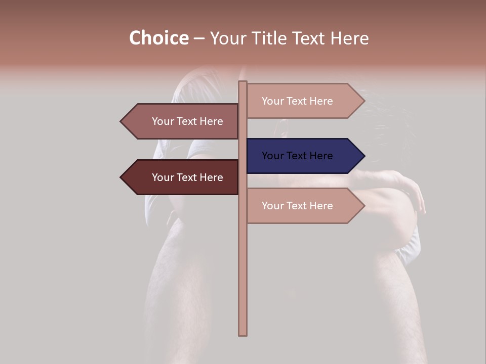 Together Copy Woman PowerPoint Template