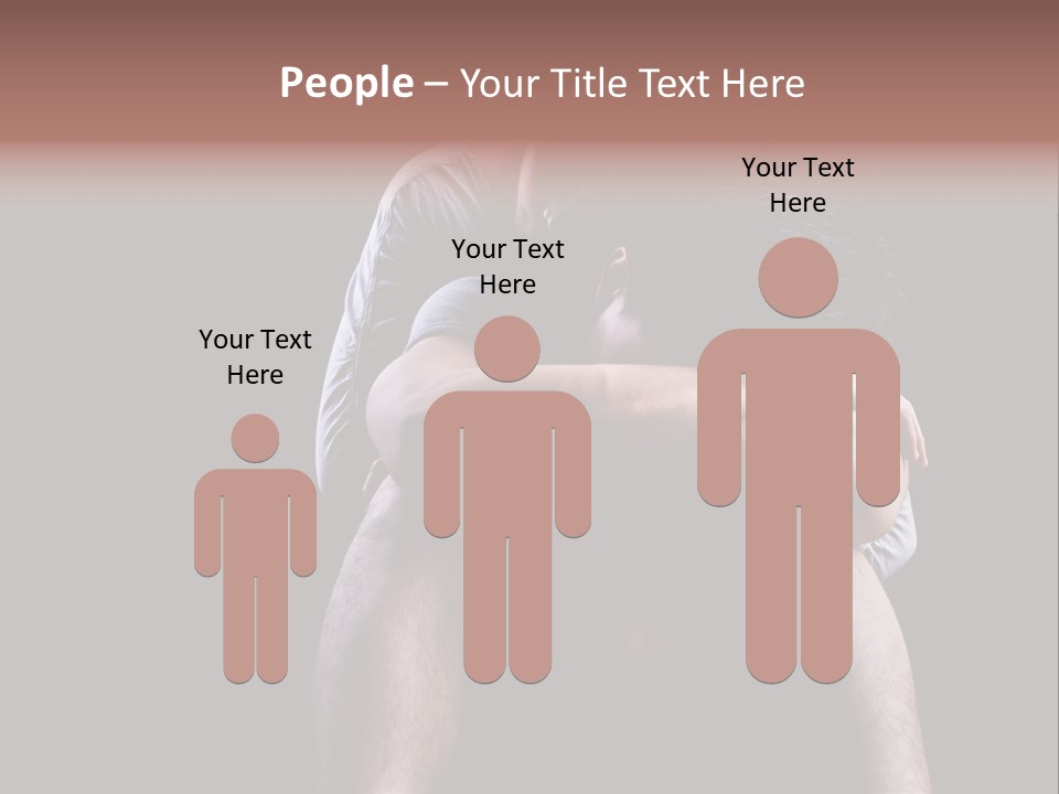 Together Copy Woman PowerPoint Template