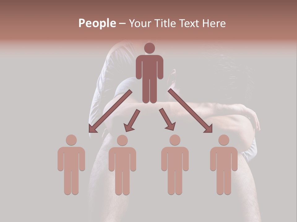 Together Copy Woman PowerPoint Template